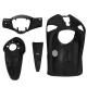 25558 CARROSSERIE-CARENAGE SCOOT ADAPTABLE PIAGGIO 50 LIBERTY NOIR BRILLANT (KIT 4 PIECES) -P2R- xxx Info P2R (Motorisé) 