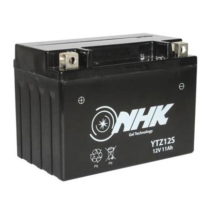 24441 BATTERIE 12V 11 Ah YTZ12S NHK SANS ENTRETIEN GEL PRET A L'EMPLOI (Lg151xL87xH110) (QUALITE PREMIUM) NHK BATTERIES