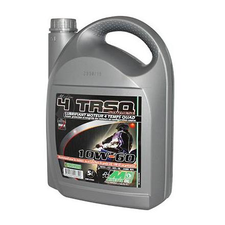 26419 HUILE MOTEUR 4 TEMPS MINERVA QUAD 4TRSQ SYNTHESE 10W60 (5L) (100% MADE IN FRANCE) xxx Info MINERVA OIL 