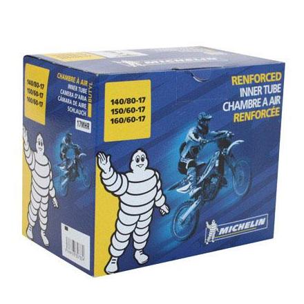 23061 CHAMBRE A AIR 17'' 140-80 -17 A 160-60-17 MICHELIN 17MHR VALVE TR4 xxx Info MICHELIN (Motorisé) 