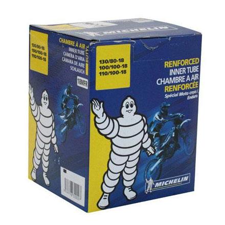 23062 CHAMBRE A AIR 18'' 100-100-18 130-80-18 MICHELIN 18MFR VALVE TR4 xxx Info MICHELIN (Motorisé) 