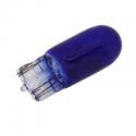 AMPOULE-LAMPE 12V 3W NORME W3W CULOT W2,1x9,5D WEDGE STANDARD BLEU (COMPTEUR) (BOITE DE 10) -P2R-