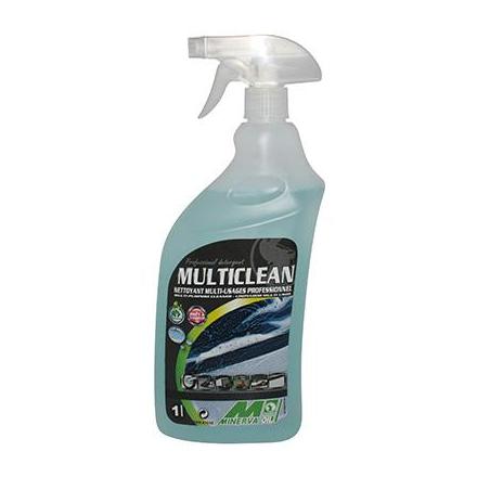 24184 NETTOYANT MULTIFONCTION MINERVA MULTICLEAN (PRET A L'EMPLOI - RINCAGE A L'EAU) (500ml) xxx Info MINERVA OIL 