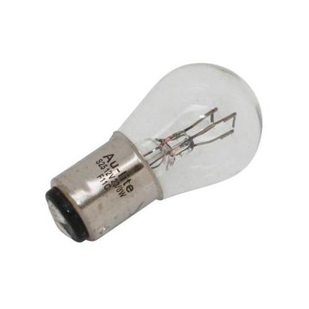 24271 AMPOULE-LAMPE 12V 23-8W NORME P23-8W CULOT BAY15D STANDARD BLANC (FEU ARRIERE+STOP) (BOITE DE 10) -P2R- xxx Info P2R (Mot