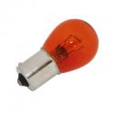 AMPOULE-LAMPE 12V 21W NORME PY21W CULOT BAU15S STANDARD ERGOTS DECALES ORANGE (CLIGNOTANT) (BOITE DE 10) -P2R-