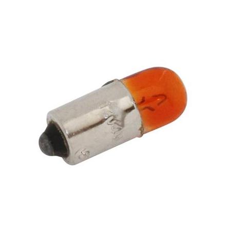 24268 AMPOULE-LAMPE 12V 4W NORME T4W CULOT BA9S TEMOIN STANDARD ORANGE (CLIGNOTANT) (BOITE DE 10) -P2R- xxx Info P2R (Motorisé