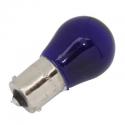 AMPOULE-LAMPE 12V 21W NORME P21W CULOT BA15S BLEU (STOP ET CLIGNOTANT (BOITE DE 10) -P2R-