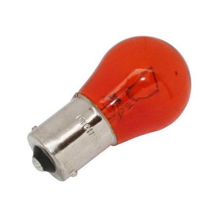 24258 AMPOULE-LAMPE 12V 21W NORME S25 CULOT BA15S STANDARD ORANGE (CLIGNOTANT) (BOITE DE 10) -P2R- xxx Info P2R (Motorisé) 