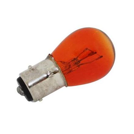 24261 AMPOULE-LAMPE 12V 21-5W NORME P21-5W CULOT BAY15D STANDARD ORANGE (CLIGNOTANT) (BOITE DE 10) -P2R- xxx Info P2R (Motorisé