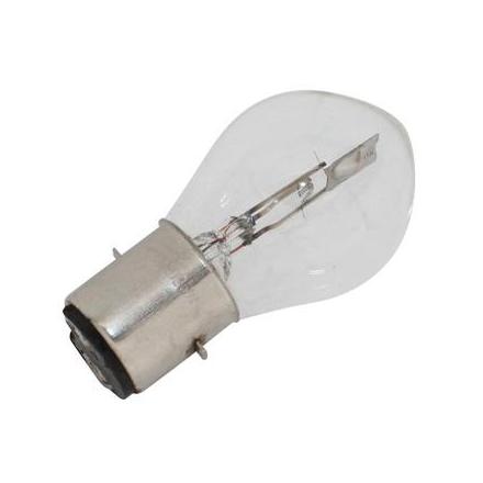 24266 AMPOULE-LAMPE 12V 25-25W NORME B35 CULOT BA20D STANDARD BLANC (PROJECTEUR) (BOITE DE 10) -P2R- xxx Info P2R (Motorisé) 