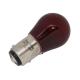 24267 AMPOULE-LAMPE 12V 23-8W NORME P23-8W CULOT BAY15D STANDARD ROUGE (FEU ARRIERE+STOP) (BOITE DE 10) -P2R- xxx Info P2R (Mot