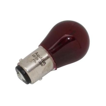 24267 AMPOULE-LAMPE 12V 23-8W NORME P23-8W CULOT BAY15D STANDARD ROUGE (FEU ARRIERE+STOP) (BOITE DE 10) -P2R- xxx Info P2R (Mot