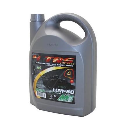 24146 HUILE MOTEUR 4 TEMPS MINERVA MOTO 4TRS 10W60 (5L) (SYNTHESE POUR COMPETITION - 100% MADE IN FRANCE) xxx Info MINERVA OIL 