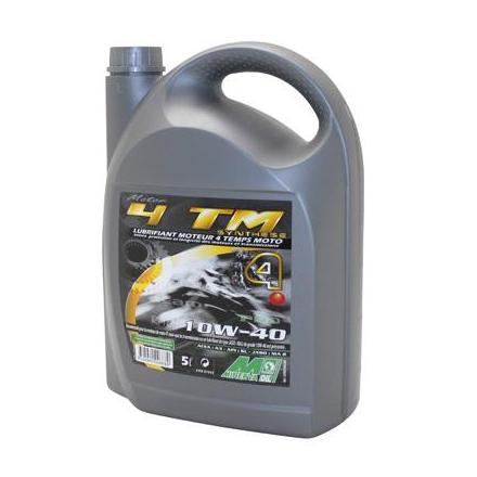 24141 HUILE MOTEUR 4 TEMPS MINERVA MAXISCOOTER-MOTO 4TM SYNTHESE 10W40 (5L) (100% MADE IN FRANCE) xxx Info MINERVA OIL 