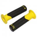 REVETEMENT POIGNEE REPLAY ON ROAD KTC NOIR-JAUNE 122mm - CLOSED END (PAIRE)