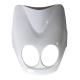 35226 CARENAGE-TABLIER AV SCOOT ADAPTABLE MBK 50 OVETTO 2008>-YAMAHA 50 NEOS 2008> BLANC BRILLANT (SUPERIEUR) -P2R- xxx Info P2