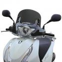 BULLE-SAUTE VENT MAXISCOOTER POUR HONDA 125 SHi ABS 2013- (FUME FONCE) -MALOSSI-