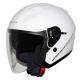 35390 CASQUE JET MT BOULEVARD SV DOUBLE ECRANS BLANC BRILLANT XS xxx Info MT 