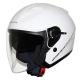 35390 CASQUE JET MT BOULEVARD SV DOUBLE ECRANS BLANC BRILLANT XS xxx Info MT 