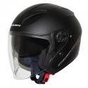 CASQUE JET MT BOULEVARD SV DOUBLE ECRANS UNI NOIR MAT XL