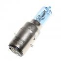 AMPOULE-LAMPE 12V 35-35W NORME S2 CULOT BA20D BLEU (PROJECTEUR) (VENDU A L'UNITE) -FLOSSER-