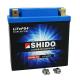  BATTERIE 12V 4 Ah LTX14-BS SHIDO LITHIUM ION PRET A L'EMPLOI (Lg134xL75xH168) REMPLACE YTX14-BS xxx Info 