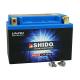  BATTERIE 12V 3 Ah LTX9-BS SHIDO LITHIUM ION PRET A L'EMPLOI (Lg150xL87xH105) REMPLACE YTX9-BS xxx Info 