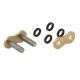  ATTACHE RIVETS AXE PLEINS 428 OR (TYPE CHAINE A428MX-G) (DEMULTIPLICATION ORIGINE) -AFAM- xxx Info 