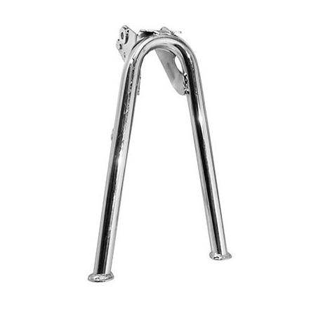  BEQUILLE CYCLO CENTRALE ADAPTABLE PEUGEOT 103 SP CHROME (295mm) -SELECTION P2R- xxx Info 