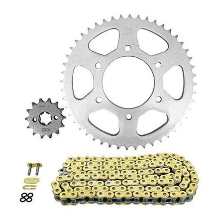 160389 KIT CHAINE ADAPTABLE YAMAHA 125 MT 2015>2019 428 14x48 (DIAM COURONNE 76-100-8.5) (DEMULTIPLICATION ORIGINE) -AFAM- 