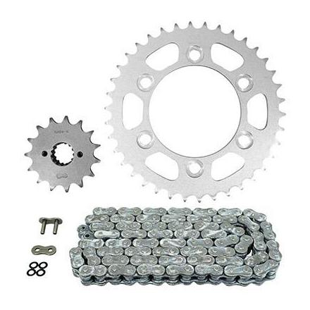 160444 KIT CHAINE ADAPTABLE DUCATI 600 MONSTER 1993>1994 520 15x38 (DAIM COURONNE 100-124-11) (DEMULTIPLICATION ORIGINE) -A