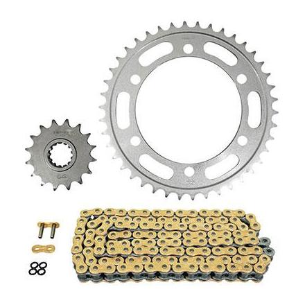 160544 KIT CHAINE ADAPTABLE YAMAHA 900 TDM 2002>2014 525 16x42 (DIAM COURONNE 130-150-10.5) (DEMULTIPLICATION ORIGINE) -AFA