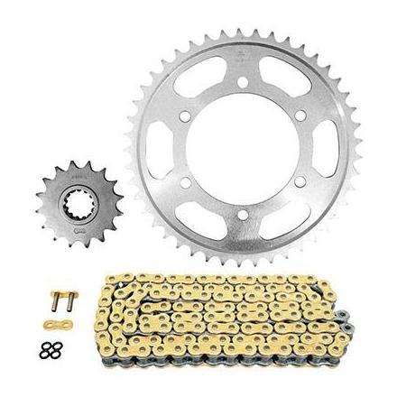 160578 KIT CHAINE ADAPTABLE YAMAHA 900 MT09 2013>2016 525 16x45 (DIAM COURONNE 110-130-10.5) (DEMULTIPLICATION ORIGINE) -AF