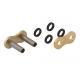 160777 ATTACHE RIVETS AXE CREUX 525 OR (TYPE CHAINE A525XSR2-G) DEMULTIPLICATION ORIGINE) -AFAM- xxx Info 