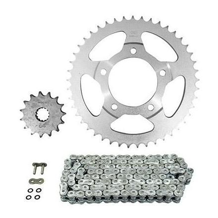 160590 KIT CHAINE ADAPTABLE SUZUKI 750 GSX F 1998>2006 530 15x45 (DIAM COURONNE 87-110-10.5) (DEMULTIPLICATION ORIGINE) -AF