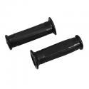 REVETEMENT POIGNEE ADAPTABLE CYCLO NOIR (L 115 mm) (DIAM 22-24mm) (PAIRE) -SELECTION P2R-