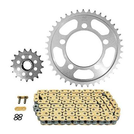 160513 KIT CHAINE ADAPTABLE KTM 990 SM SUPERMOTO 2008>2010 525 17x41 (DIAM COURONNE 101-124-14.25) (DEMULTIPLICATION ORIGINE