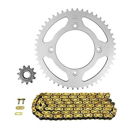 160361 KIT CHAINE ADAPTABLE BETA 50 RR SM TRACK 2009>2011 420 11x50 (DIAM COURONNE 100-120-8.5) (DEMULTIPLICATION ORIGINE) 