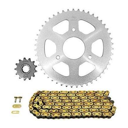 160359 KIT CHAINE ADAPTABLE RIEJU 50 RS2 MATRIX 2003> 420 13x47 (DIAM COURONNE 55-90.5-8.5) (DEMULTIPLICATION ORIGINE) -AFA