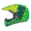 CASQUE CROSS ENFANT MT MX2 SPEC KID VERT-JAUNE FLUO YM (51 à 52cm)