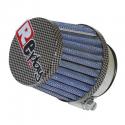 FILTRE A AIR REPLAY KN SMALL FD CARBONE FIXATION DROITE DIAM 35-28