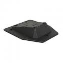 SUPPORT DE PLAQUE IMMATRICULATION PIAGGIO 50 CIAO (L 135mm - H 28mm - L 116mm) -P2R-