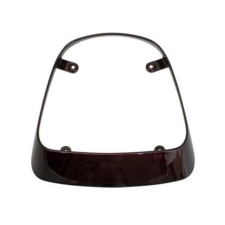 157531 ENJOLIVEUR-ENTOURAGE DE FEU ARRIERE SCOOTER POUR PIAGGIO 50-125 VESPA SPRINT 2018> PRIMAVERA 2018> ROUGE BRILLANT -SELEC