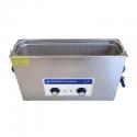 NETTOYEUR-BAC ULTRASONS PROFESSIONNEL ANALOGIQUE 10L 240 WATTS AVEC VANNE DE VIDANGE (505x135x150mm DIM INT DE LA CUVE) -SPECIAL