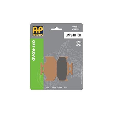 LMP248OR Plaquettes de freins AP RACING LMP248OR Off-Road MX Avant/Arrière Plaquettes de frein AP RACING | Fp-moto.com