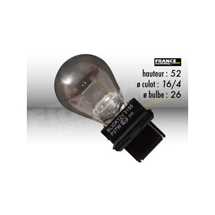 Ampoule W2.5 x 16q 12V27W