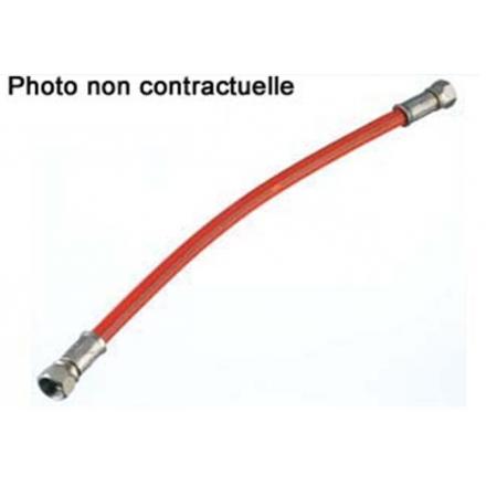 DFL100.R Flexible de durite de frein France Equipement long.100 mm Rouge Durites FRANCE EQUIPEMENT | Fp-moto.com