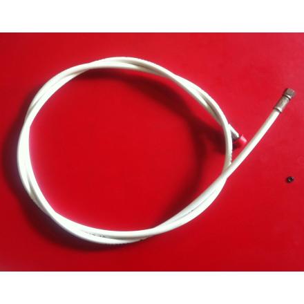 DFL250.W Flexible de durite de frein France Equipement long.250 mm Blanc Durites FRANCE EQUIPEMENT | Fp-moto.com