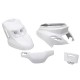 Habillage Scoot Replay Design Edition pour MBK 50 Booster Blanc Brillant