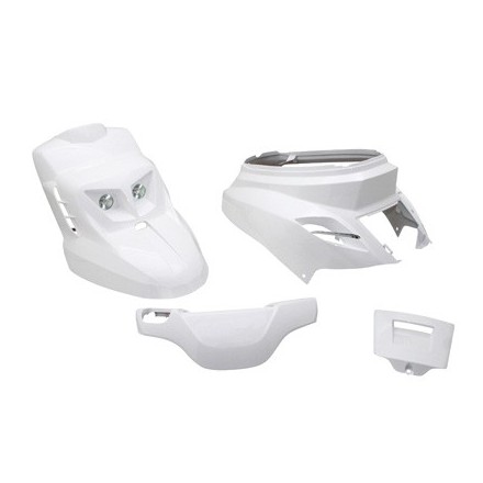 Habillage Scoot Replay Design Edition pour MBK 50 Booster Blanc Brillant